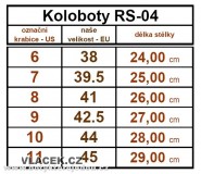 Boty s kole�kem RS-04 - �ern�