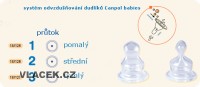 Dudl�k silikonov� anatomick� - 2 ks