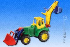 Traktor se l��c� a bagrem 110 cm (S)