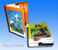 Box na se�ity s gumi�kou A5 - Krte�ek