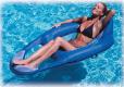 Floating lounger blue