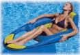 Floating lounger yellow